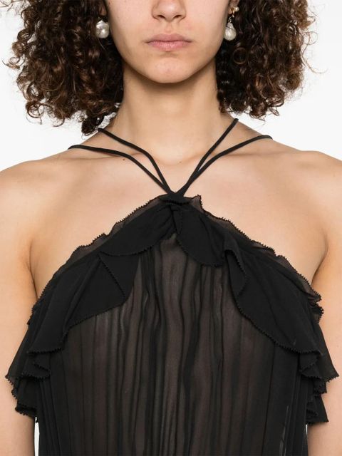 MARANT ÉTOILE Betty mini dress - Black