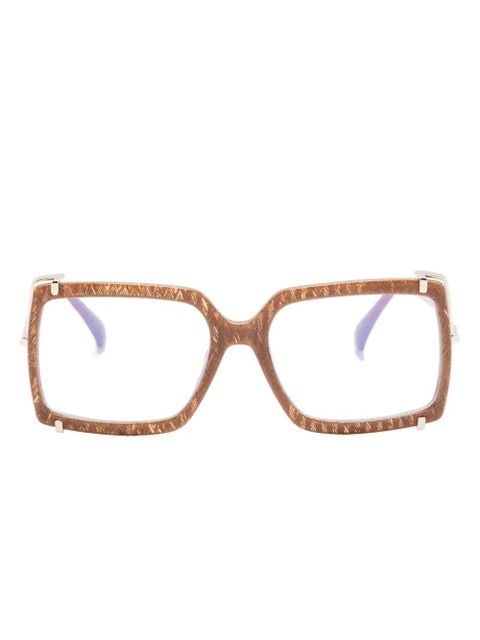 Max Mara Eyewear MM5155 glasses - Brown - zdjęcie produktu nr 1