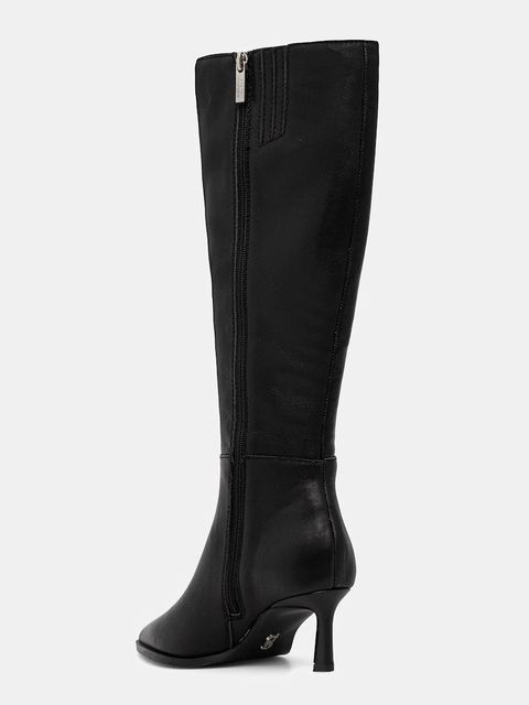 Steve Madden kozaki skórzane Lucid damskie kolor czarny na szpilce 11004848 - zdjęcie produktu nr 2