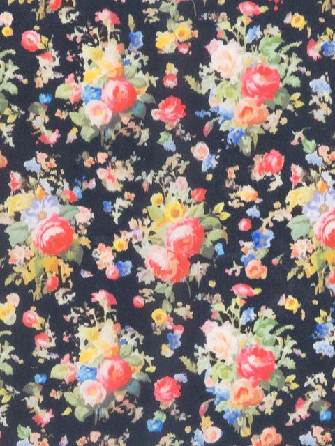 Essentiel Antwerp printed floral scarf - Blue - zdjęcie produktu nr 2