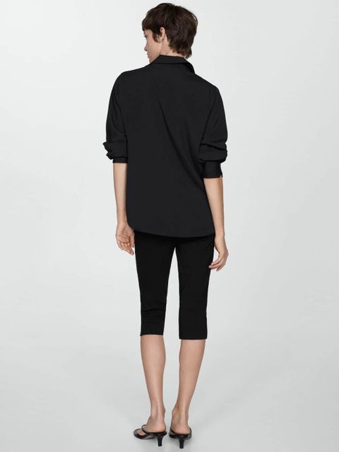 Luźna koszulka z długim rękawem