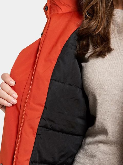 Didriksons kurtka przeciwdeszczowa MELODY kolor pomarańczowy przejściowa 505851