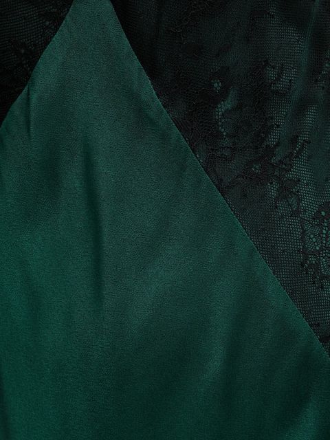 Bardot sukienka kolor zielony maxi rozkloszowana 59977DB