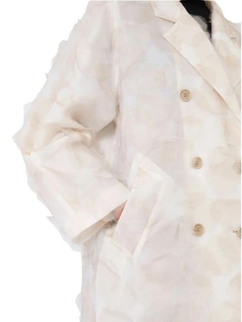 Max Mara Mxsmito double-breasted coat - Neutrals