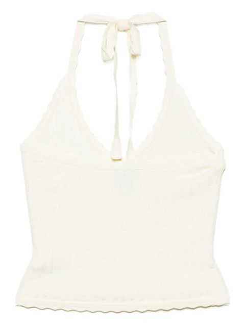 Reformation Christina tank top - White