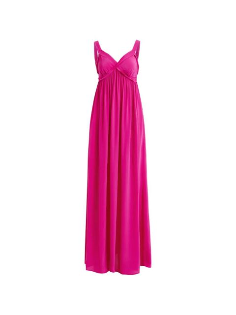 Essentiel Antwerp V-neck maxi dress - Pink - zdjęcie produktu nr 1
