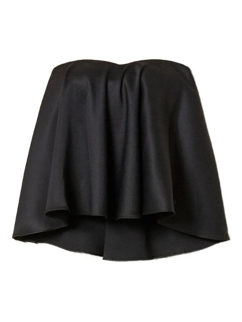 TWINSET satin bustier top - Black - zdjęcie produktu nr 1