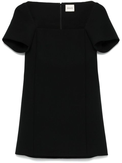 KHAITE Benji mini dress - Black - zdjęcie produktu nr 1