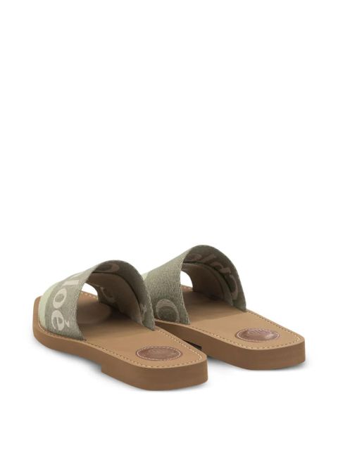 Chloé Woody sandals - Green