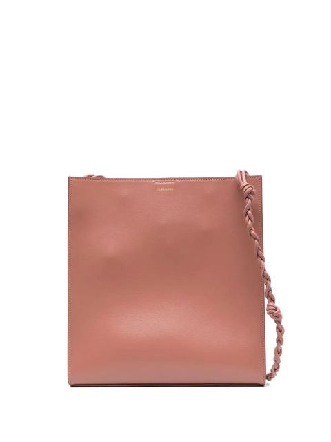 Jil Sander medium Tangle leather shoulder bag - Pink - zdjęcie produktu nr 1