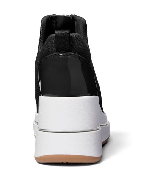 Michael Kors 7mm Emmy wedge sneakers - Black