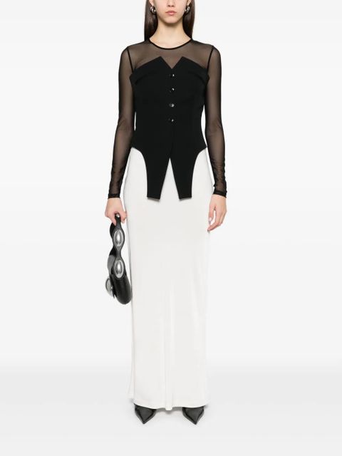 Alexander Wang deconstructed top - Black - zdjęcie produktu nr 2