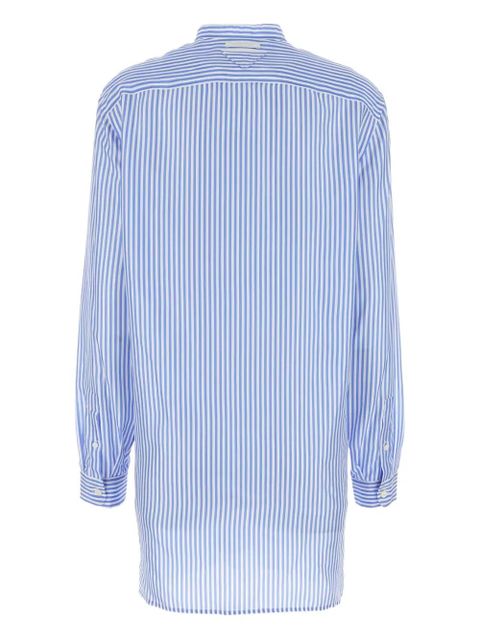 Prada striped silk shirt - Blue - zdjęcie produktu nr 2