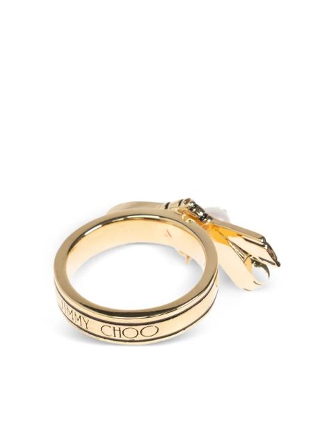 Jimmy Choo Ribbon ring - Gold