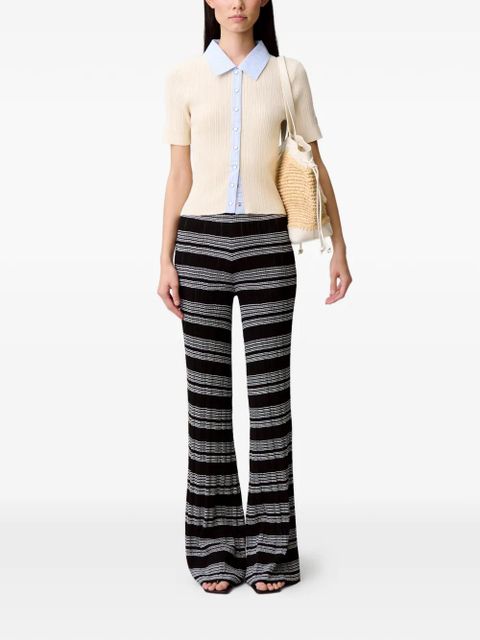 Claudie Pierlot button-fastening collar shirt - Neutrals - zdjęcie produktu nr 2