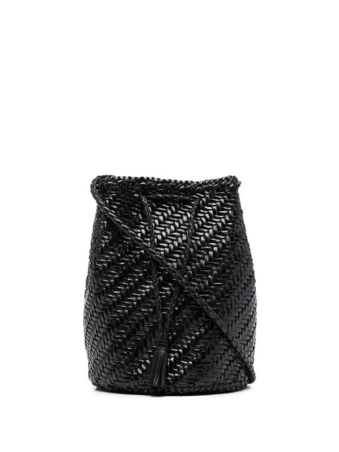 DRAGON DIFFUSION Pompom Double Jump bucket bag - Black - zdjęcie produktu nr 1