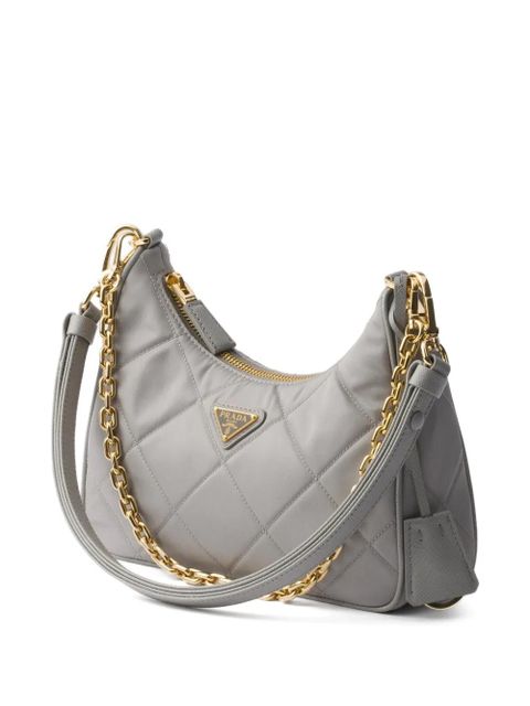 Prada Re-Edition quilted shoulder bag - Grey