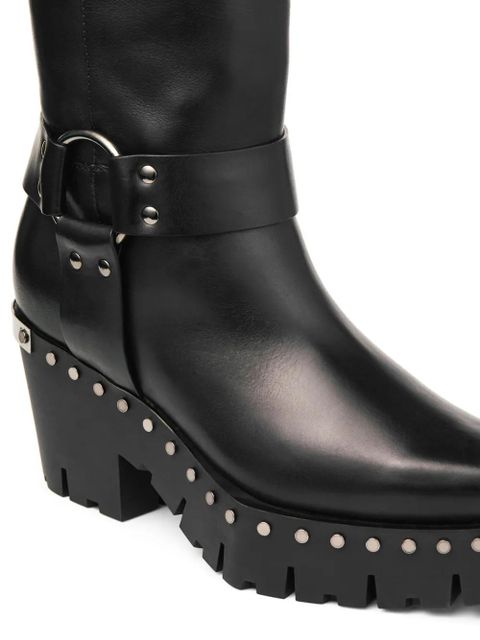 Jimmy Choo 75mm Quinn boots - Black