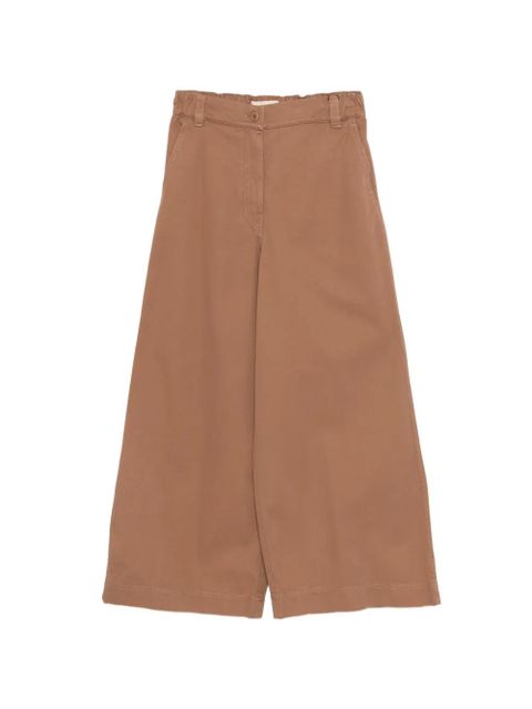 Weekend Max Mara Wkdariete wide-leg trousers - Brown - zdjęcie produktu nr 1