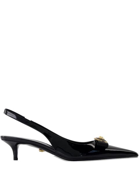 Versace 45mm Gianni slingback pumps - Black - zdjęcie produktu nr 1
