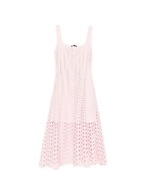 Maje openwork midi dress - Pink - zdjęcie produktu nr 1