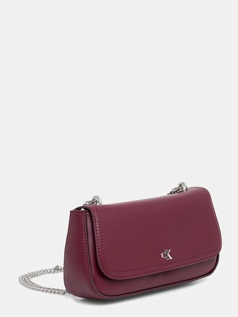 Calvin Klein torebka kolor bordowy LV04F3172G