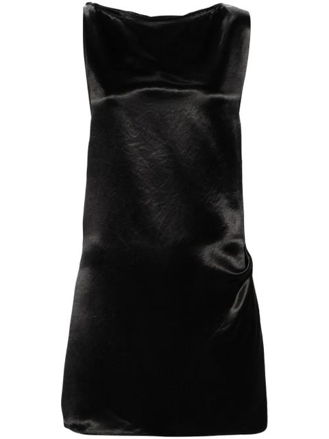 Jean Paul Gaultier Corset Lacing satin minidress - Black - zdjęcie produktu nr 1