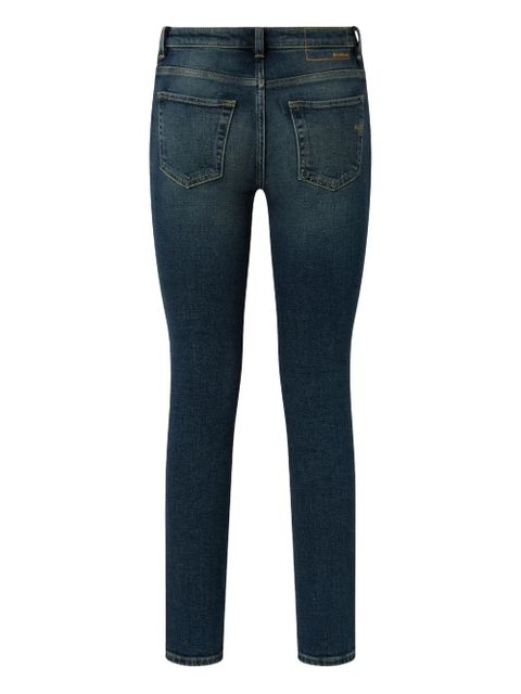 PINKO logo-embroidered jeans - Blue - zdjęcie produktu nr 2