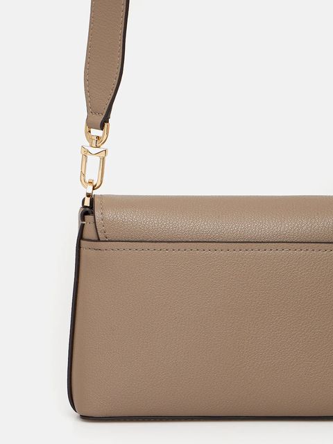 MICHAEL Michael Kors torebka skórzana NESSA kolor beżowy 30T5G8ZM1L