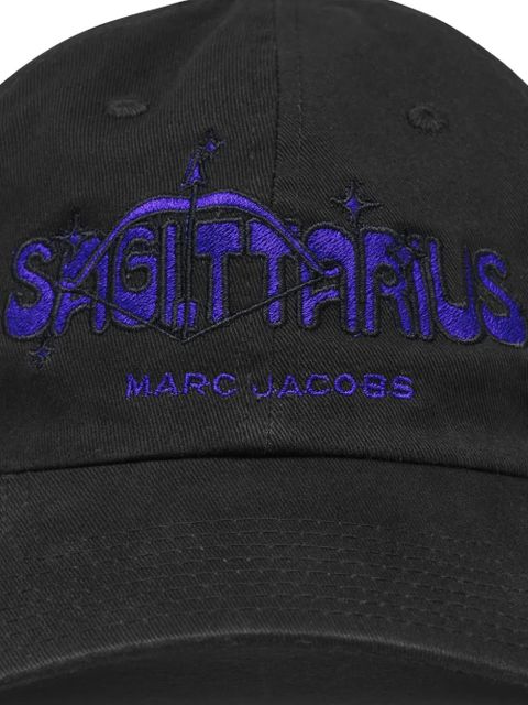 Marc Jacobs The Zodiac embroidered baseball cap - Black