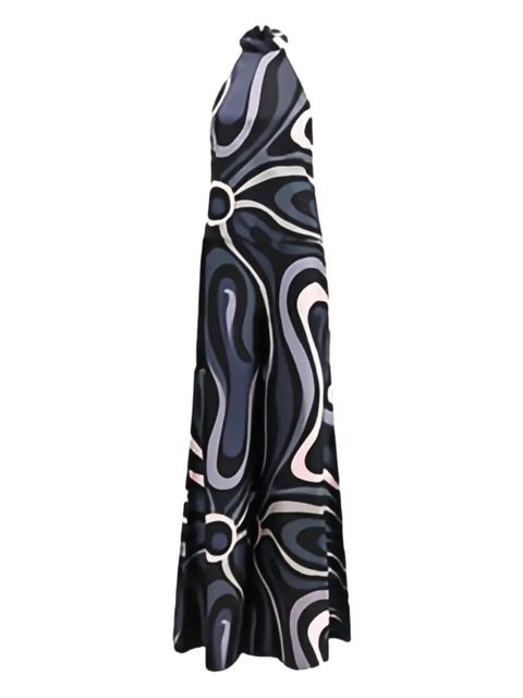PUCCI print sleeveless jumpsuit - Blue - zdjęcie produktu nr 1