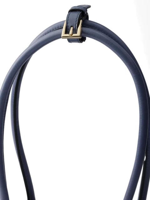 Prada medium Bonnie leather tote bag - Blue