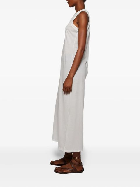 KHAITE Arya sleeveless maxi dress - White