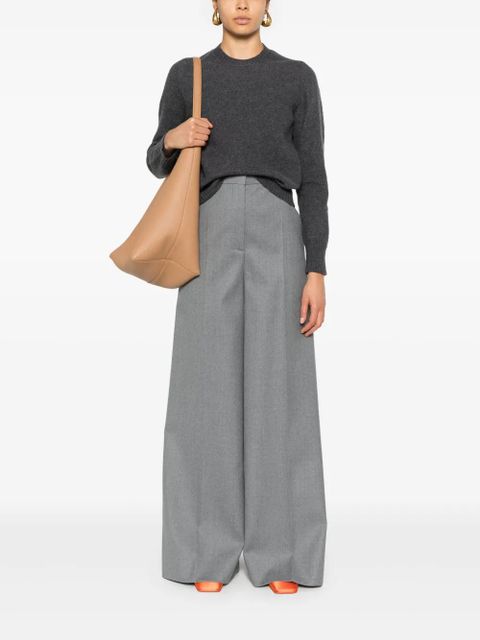Jil Sander mélange wool jumper - Grey