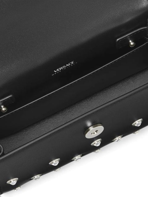 Versace small Medusa '95 crystal tote bag - Black
