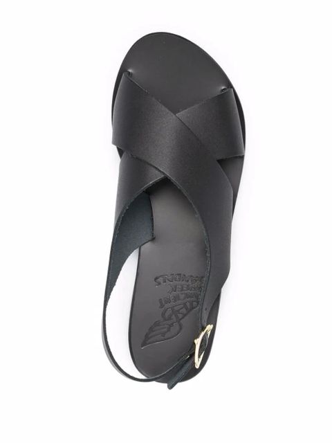 Ancient Greek Sandals Maria crossover-strap sandals - Black