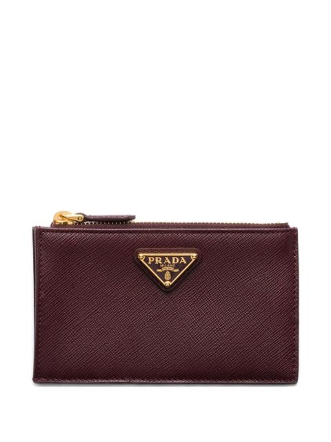 Prada Saffiano leather cardholder - Red - zdjęcie produktu nr 1