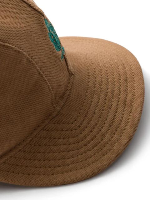 Prada old piqué baseball cap - Neutrals
