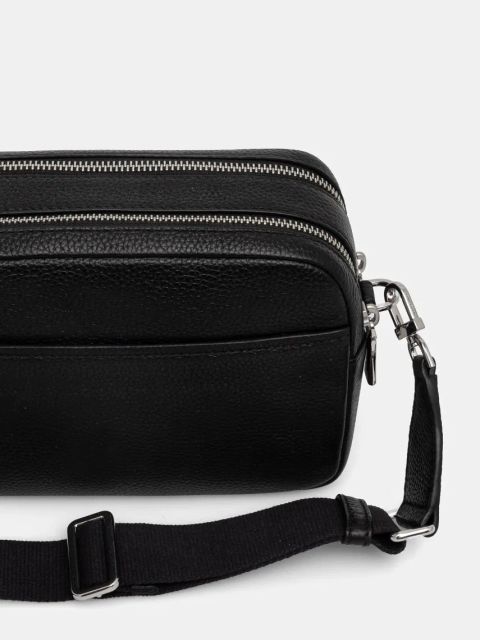 MICHAEL Michael Kors torebka skórzana kolor czarny 32S5SYTC5L