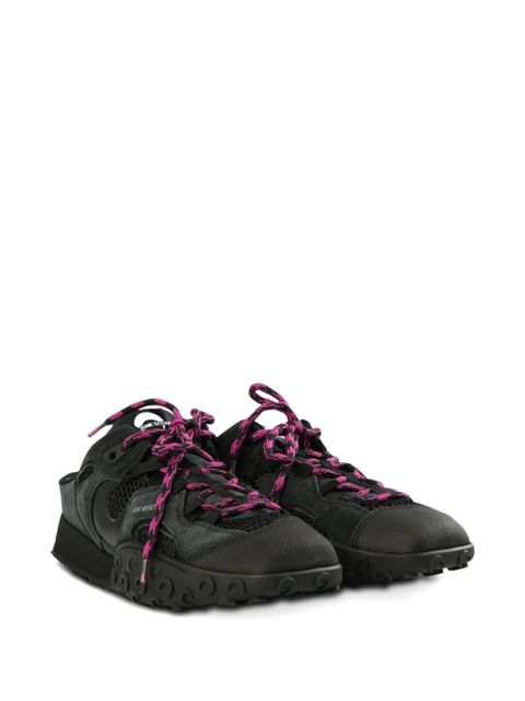 Marine Serre laces detail mules - Black