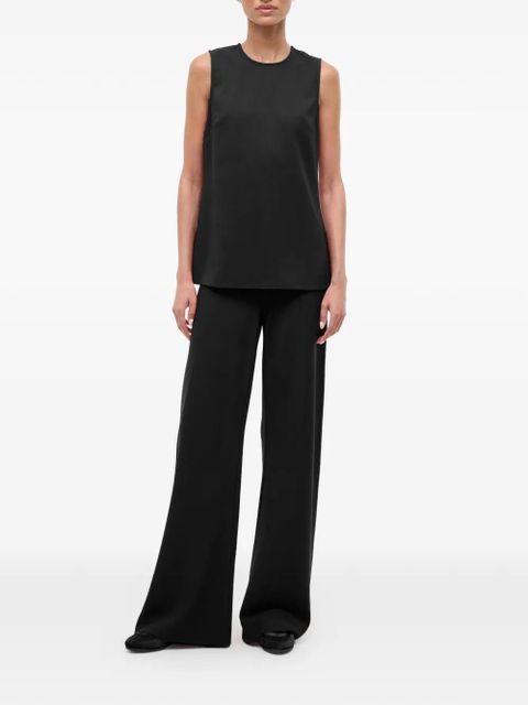 STAUD Bronte zip-up top - Black - zdjęcie produktu nr 2