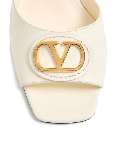 Valentino Garavani 60mm VLogo Signature sandals - White