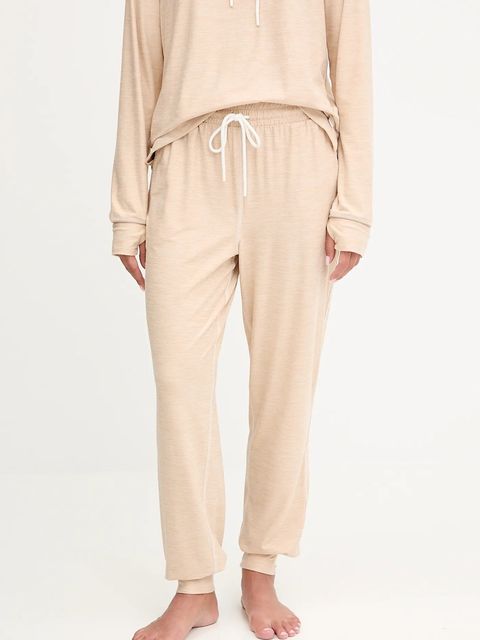 Dkny piżama damska kolor beżowy YI80065