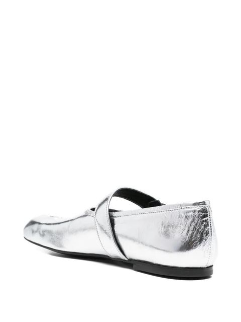 Coperni five-toe flat pumps - Silver