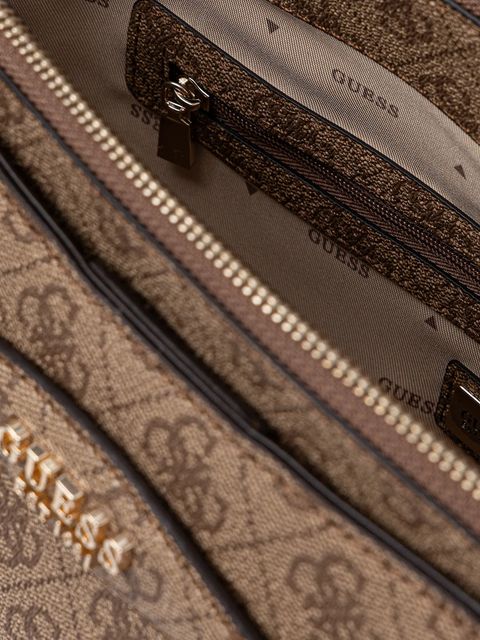 Guess torebka KATYA kolor beżowy HWSG96 52230