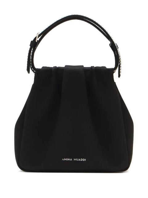 Amina Muaddi Vittoria tote bag - Black - zdjęcie produktu nr 1