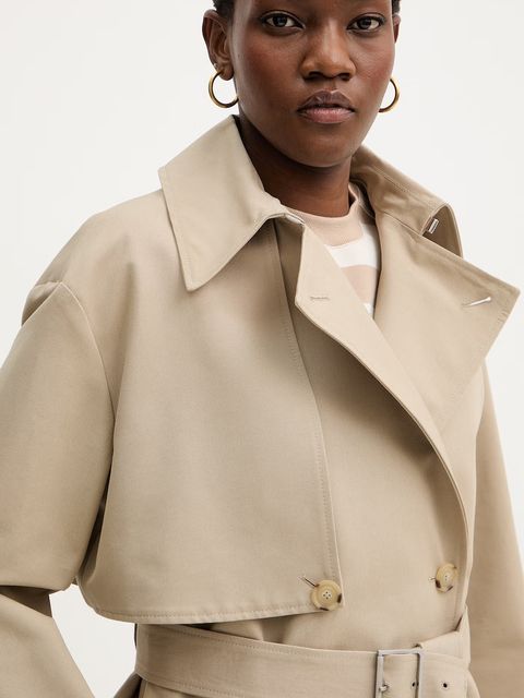 BOSS płaszcz bawełniany Cromas