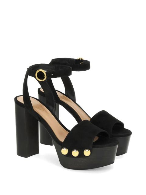 Gianvito Rossi Ardéa studded platform sandals - Black - zdjęcie produktu nr 2