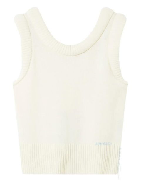 Axel Arigato Marla ribbed vest - Neutrals - zdjęcie produktu nr 1