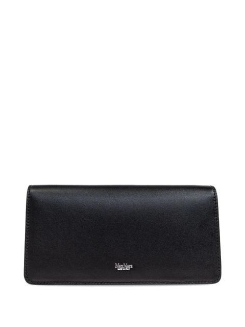 Max Mara Clutchy leather clutch bag - Black